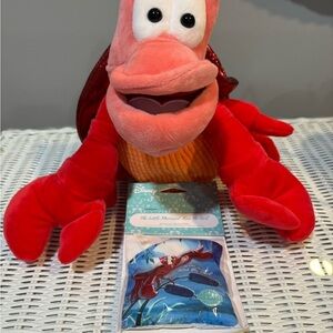 Disney Red Sebastian Plush Scentsy Buddy Decor